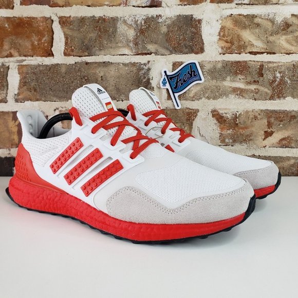 adidas Other - Adidas UltraBoost DNA x Lego ‘Color Pack Red’ Running Shoes Men's SZ 10.5 H67755